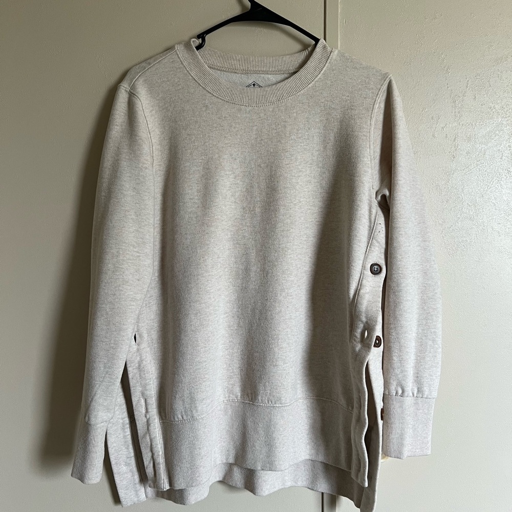 St Johns Bay cream pullover sweater